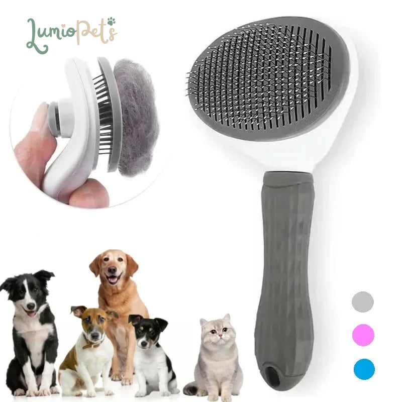 Lumiopets™ Easy-Eject Pet Hair Brush